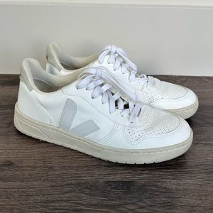 Veja Vegan V-10 CWL Sneakers White Natural - Size 37